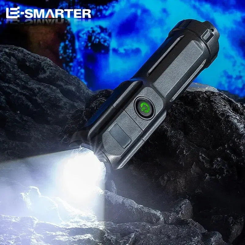 TactiBeam™ Telescopic Tactical Flashlight | Rechargeable Zoom Torch for Camping, Airsoft & Survival | UK Free Shipping