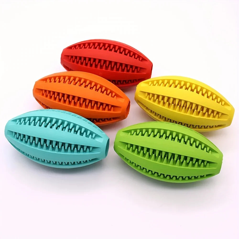 Primavia™ Smart Dental Ball | Interactive Chew Toy for Dogs | Elastic Tooth-Cleaning Treat Feeder | Premium Rubber Design