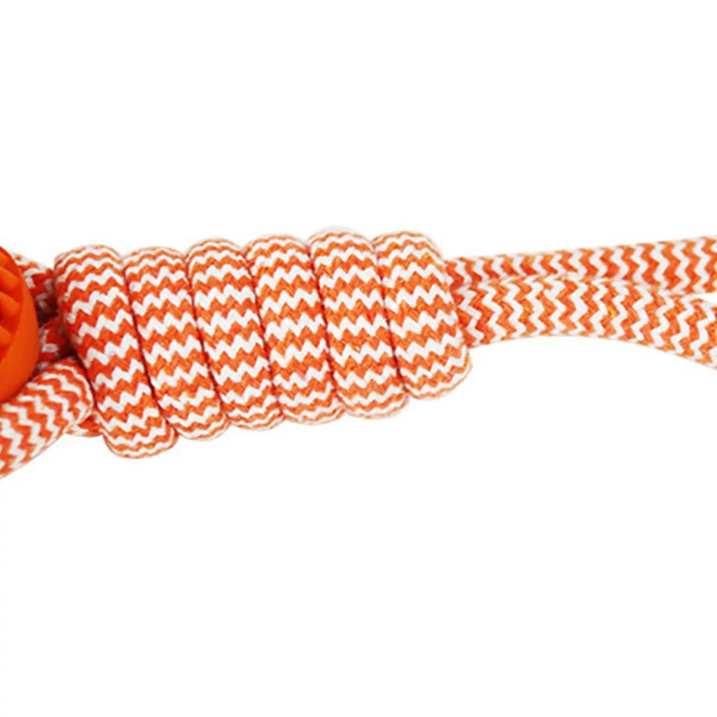 Primavia™ RopePlay™ | Treat-Dispensing Tug Toy for Dogs | Interactive Chew Ball for Training & Dental Care | UK Free Shipping