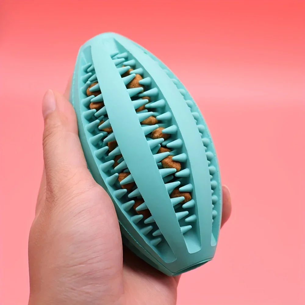 Primavia™ Smart Dental Ball | Interactive Chew Toy for Dogs | Elastic Tooth-Cleaning Treat Feeder | Premium Rubber Design