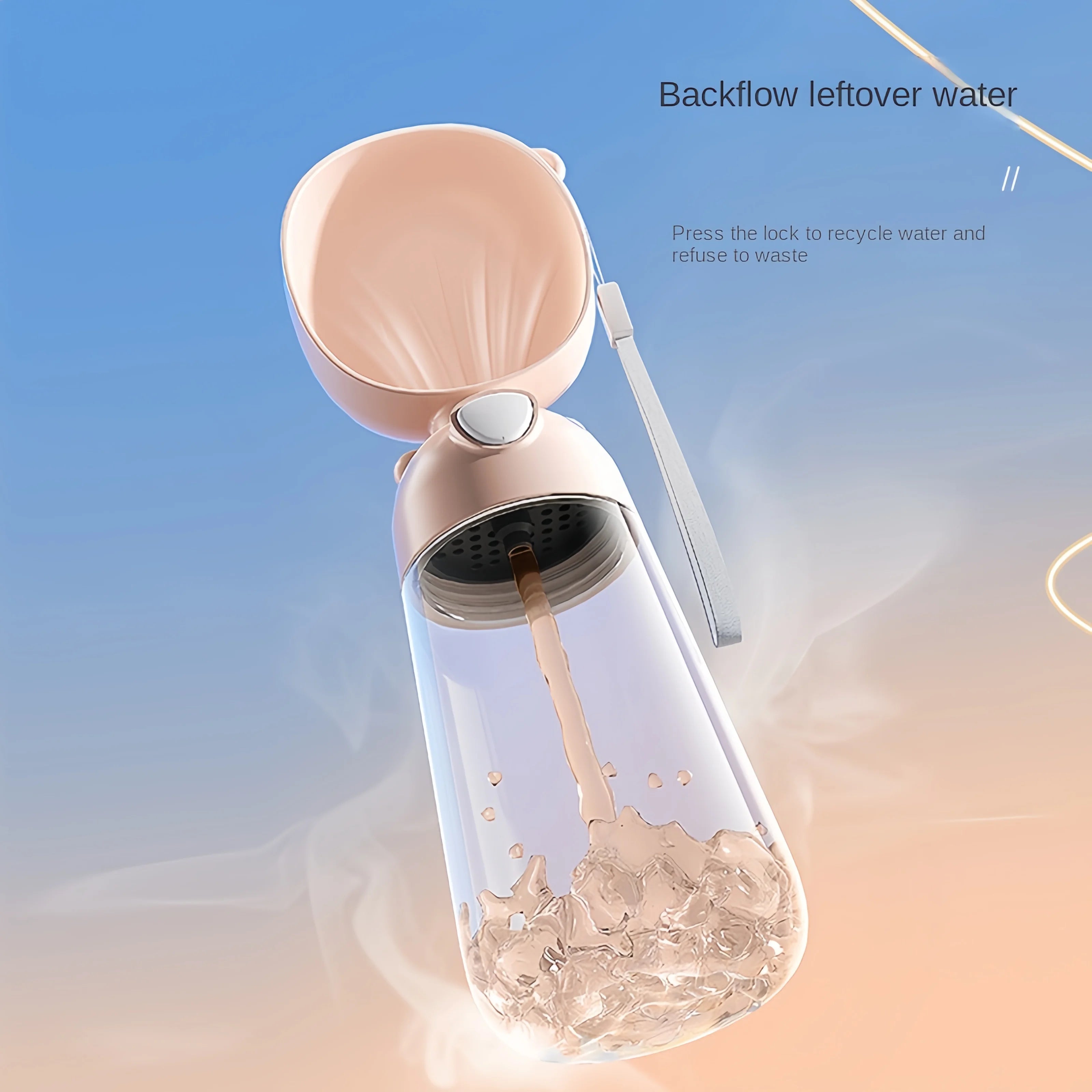 PawPort™ 2-in-1 Portable Dog Water & Food Bottle | Leakproof Travel Dispenser | UK Free Shipping