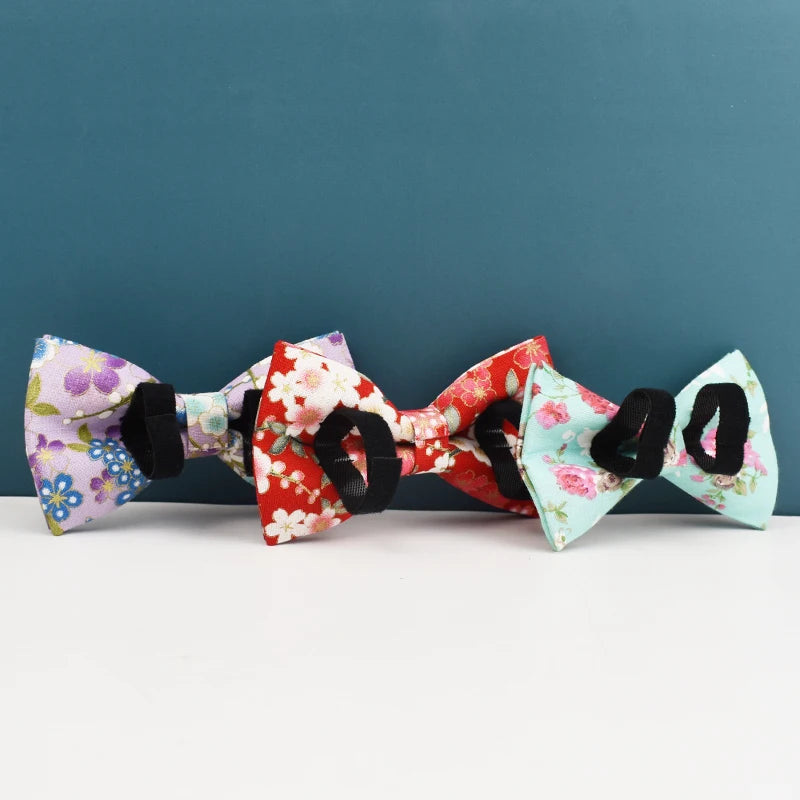 Primavia Signature™ Customisable Dog Collar & Lead Set | Laser Engraved Name & Phone | Luxury Metal Hardware & Exclusive Prints | UK Free Shipping