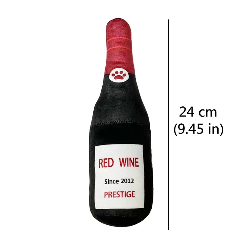 Primavia™ PlushBrew™ Collection | Squeaky Bottle Toys for Dogs | Beer, Whisky, Tequila & More | UK Free Shipping