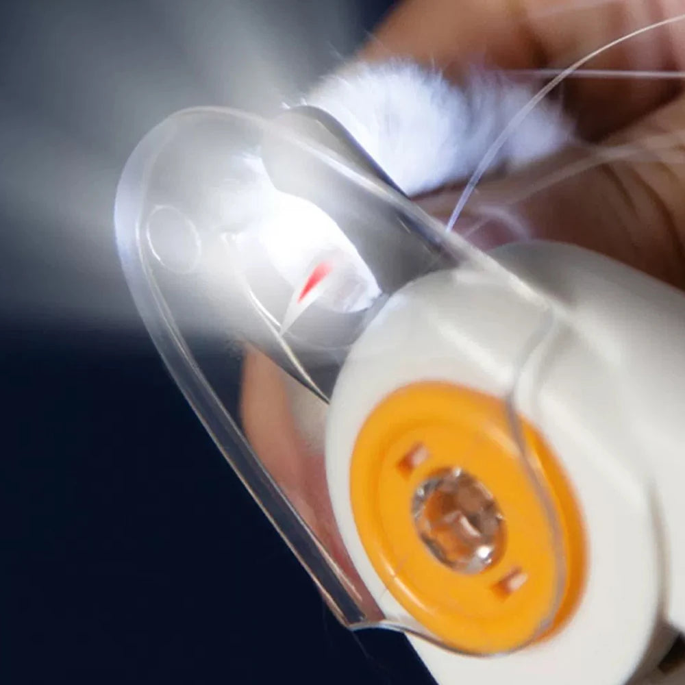 PawClip™ LED Pet Nail Trimmer | Precision Nail Clippers with Safety Light & Built-In File | UK Free Shipping