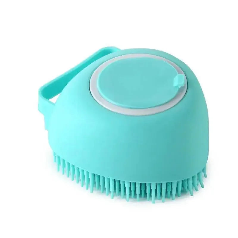 Primavia™ Premium Bath Brush for Dogs & Cats | Soft Silicone Shampoo Dispenser & Massage Tool | UK Free Shipping