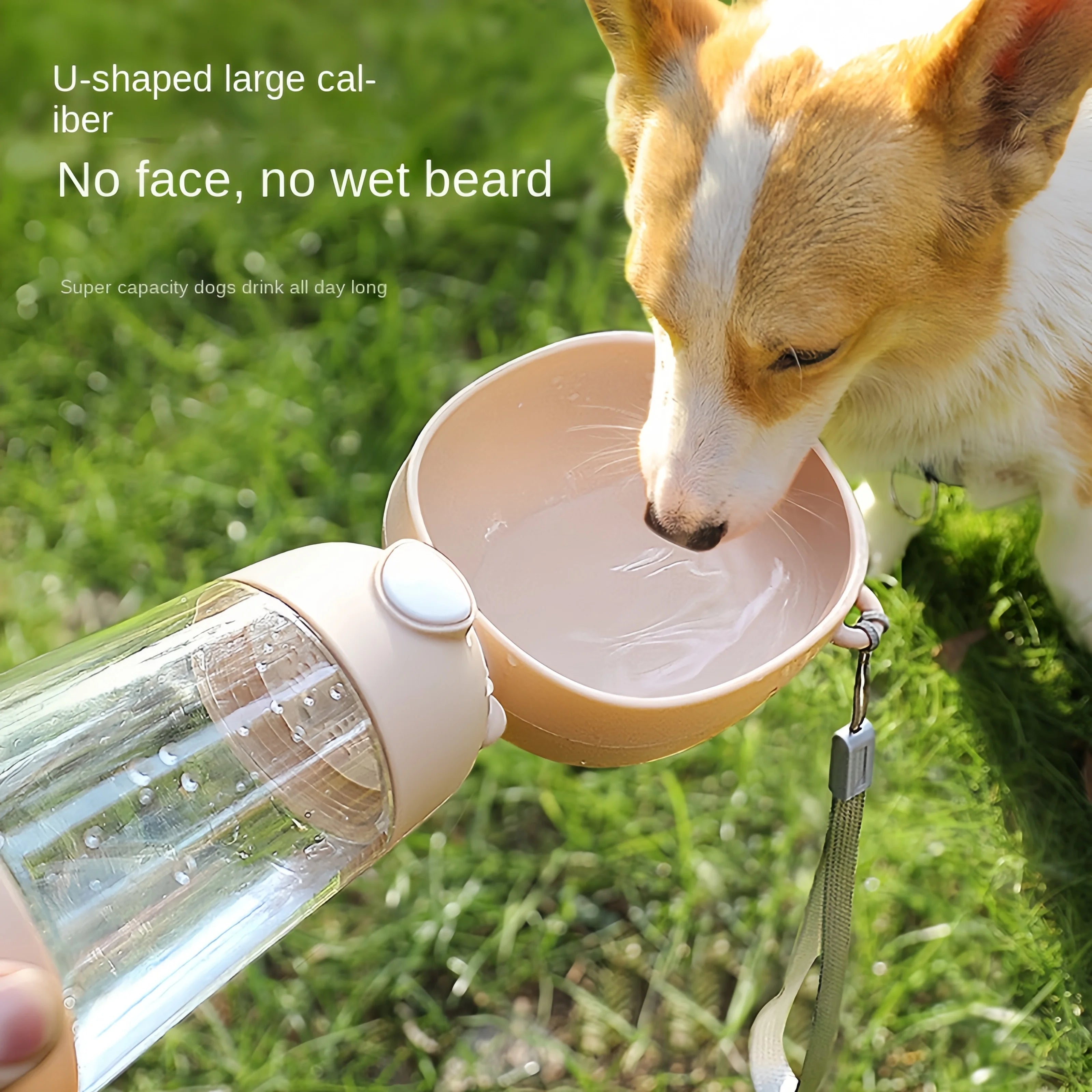 PawPort™ 2-in-1 Portable Dog Water & Food Bottle | Leakproof Travel Dispenser | UK Free Shipping