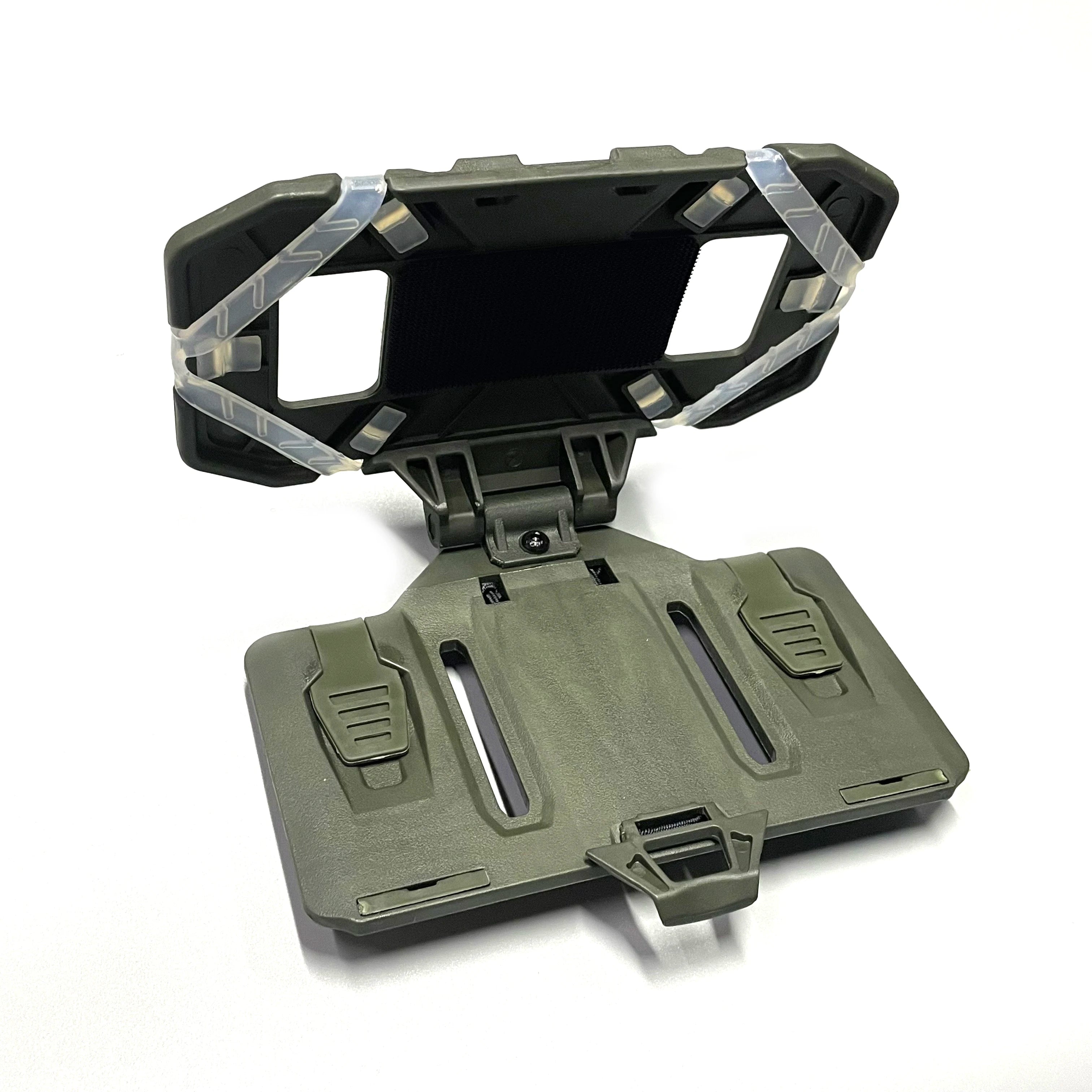 TactiView™ MOLLE Folding Navigation Board | Tactical Chest Phone Holder for Vests & Airsoft Gear | UK Free Shipping
