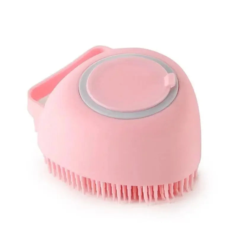 Primavia™ Premium Bath Brush for Dogs & Cats | Soft Silicone Shampoo Dispenser & Massage Tool | UK Free Shipping