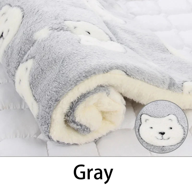 ComfyCloud™ Ultra Soft Fleece Blanket for Pets | Washable &amp; Cosy Mat for Cats &amp; Dogs | UK Free Shipping