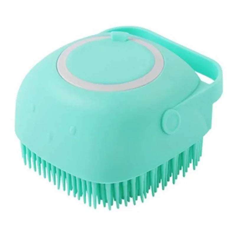 Primavia™ Premium Bath Brush for Dogs & Cats | Soft Silicone Shampoo Dispenser & Massage Tool | UK Free Shipping