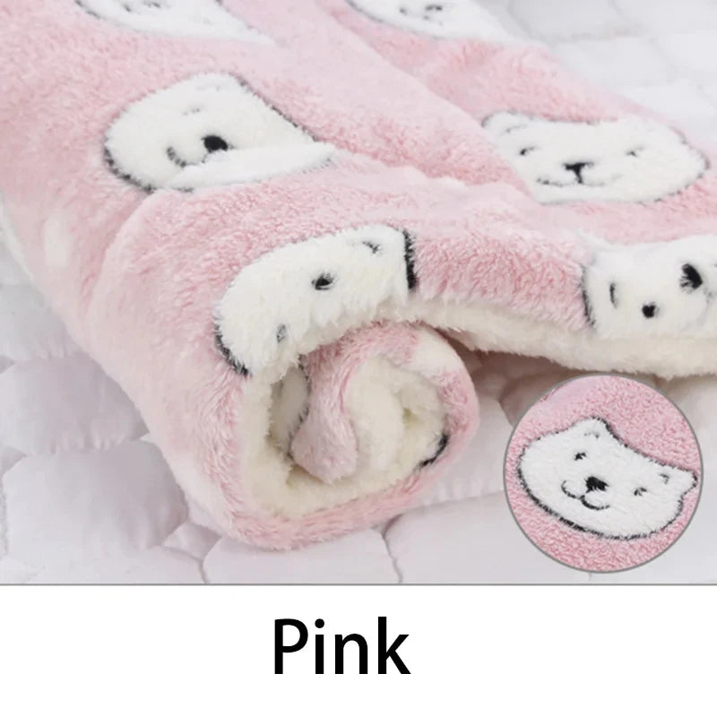 ComfyCloud™ Ultra Soft Fleece Blanket for Pets | Washable &amp; Cosy Mat for Cats &amp; Dogs | UK Free Shipping