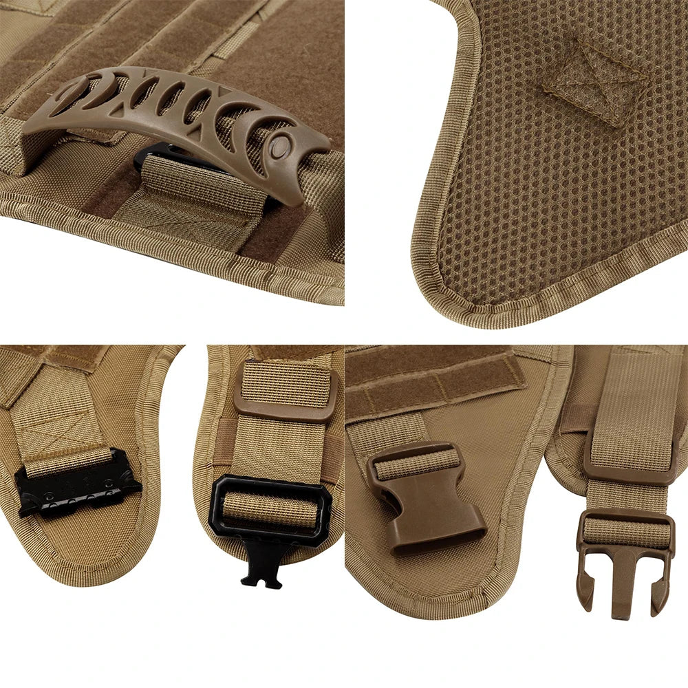 K9 Armor™ Tactical Dog Harness | Military-Grade Training Vest for German Shepherd, Malinois & Large Breeds | Heavy-Duty Handle | UK Free Shipping