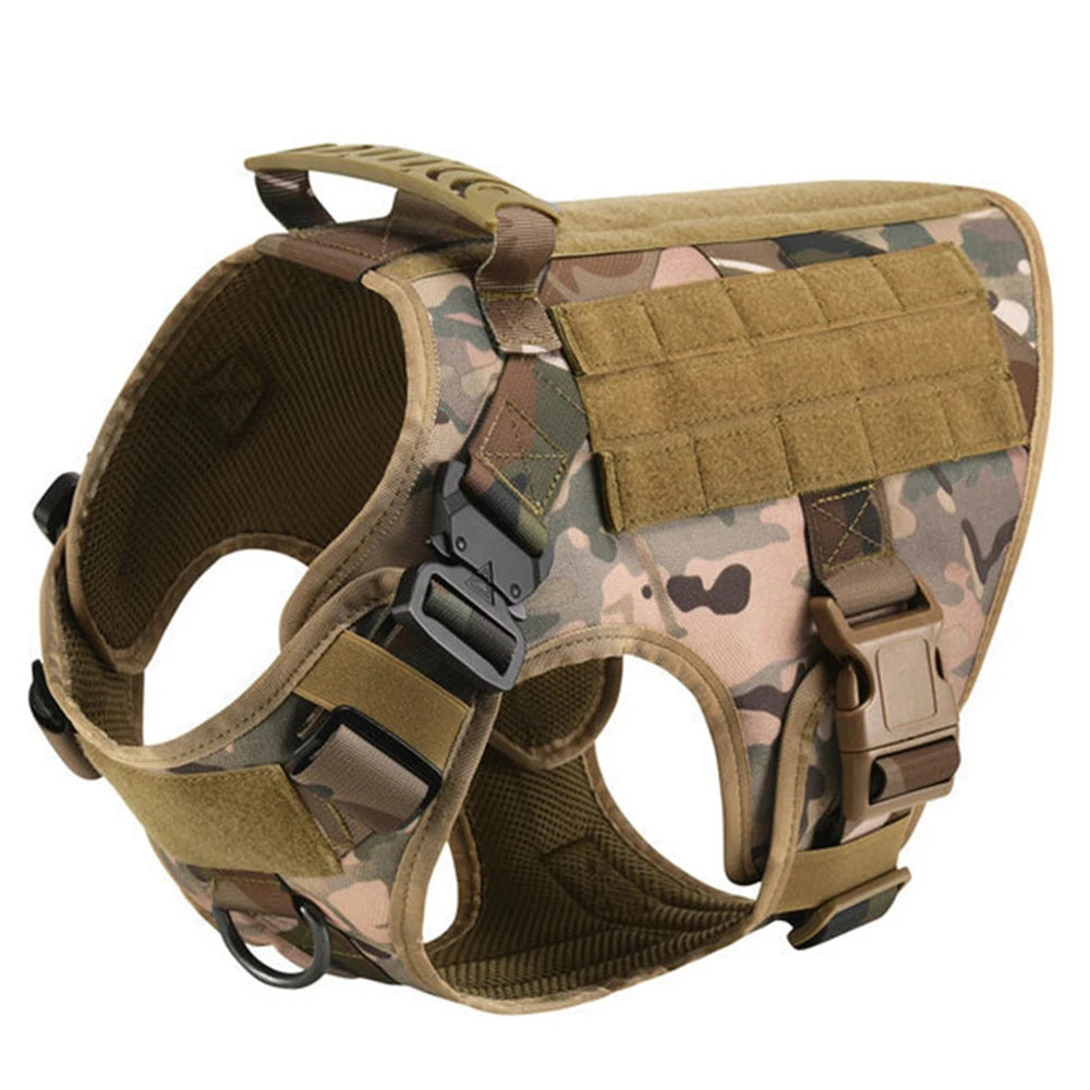 K9 Armor™ Tactical Dog Harness | Military-Grade Training Vest for German Shepherd, Malinois & Large Breeds | Heavy-Duty Handle | UK Free Shipping