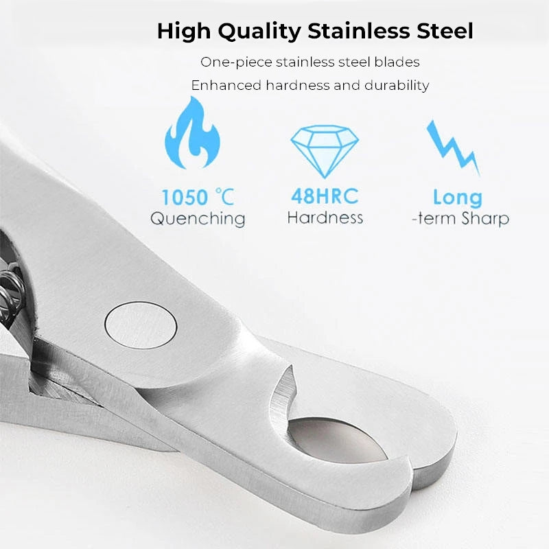 Primavia™ Precision Nail Clipper | Safe & Precise Grooming for Dogs & Cats